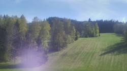 Dojezd hlavní sjezdovky