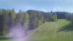 Dojezd hlavní sjezdovky