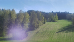 Dojezd hlavní sjezdovky