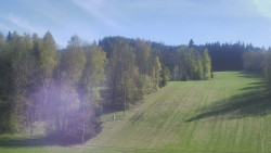 Dojezd hlavní sjezdovky