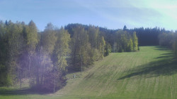 Dojezd hlavní sjezdovky