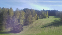 Dojezd hlavní sjezdovky