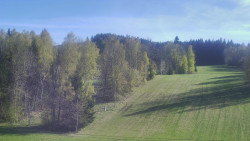 Dojezd hlavní sjezdovky