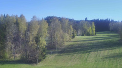 Dojezd hlavní sjezdovky