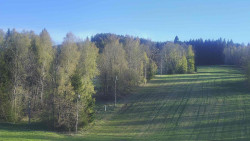 Dojezd hlavní sjezdovky