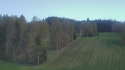 Dojezd hlavní sjezdovky