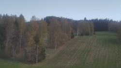 Dojezd hlavní sjezdovky