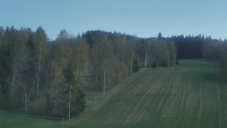 Dojezd hlavní sjezdovky