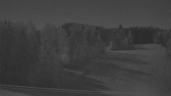 Dojezd hlavní sjezdovky