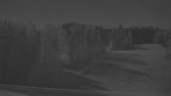 Dojezd hlavní sjezdovky