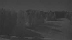 Dojezd hlavní sjezdovky