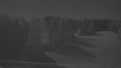 Dojezd hlavní sjezdovky