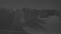 Dojezd hlavní sjezdovky