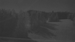 Dojezd hlavní sjezdovky