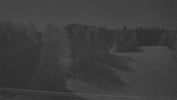 Dojezd hlavní sjezdovky