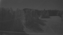 Dojezd hlavní sjezdovky