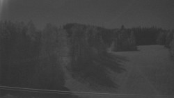 Dojezd hlavní sjezdovky