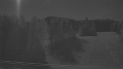 Dojezd hlavní sjezdovky