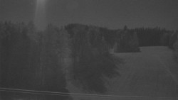 Dojezd hlavní sjezdovky