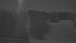 Dojezd hlavní sjezdovky