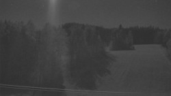 Dojezd hlavní sjezdovky