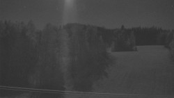 Dojezd hlavní sjezdovky