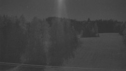 Dojezd hlavní sjezdovky