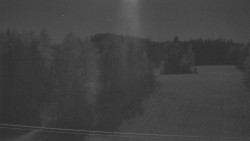 Dojezd hlavní sjezdovky