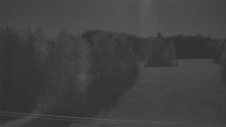 Dojezd hlavní sjezdovky