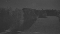 Dojezd hlavní sjezdovky