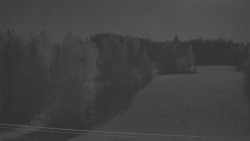 Dojezd hlavní sjezdovky