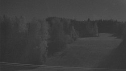 Dojezd hlavní sjezdovky