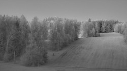 Dojezd hlavní sjezdovky