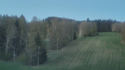 Dojezd hlavní sjezdovky