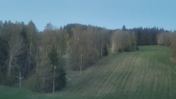 Dojezd hlavní sjezdovky