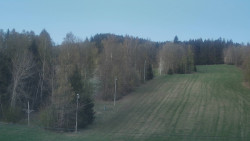 Dojezd hlavní sjezdovky