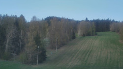 Dojezd hlavní sjezdovky