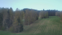 Dojezd hlavní sjezdovky