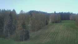 Dojezd hlavní sjezdovky