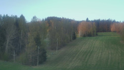 Dojezd hlavní sjezdovky