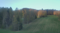 Dojezd hlavní sjezdovky