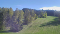 Dojezd hlavní sjezdovky