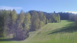 Dojezd hlavní sjezdovky