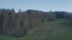 Dojezd hlavní sjezdovky