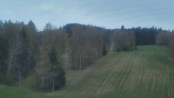 Dojezd hlavní sjezdovky