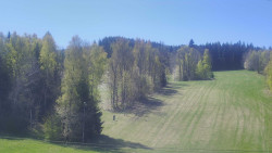 Dojezd hlavní sjezdovky