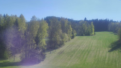 Dojezd hlavní sjezdovky