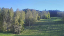 Dojezd hlavní sjezdovky