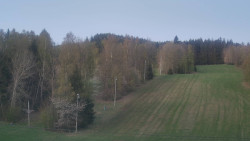 Dojezd hlavní sjezdovky