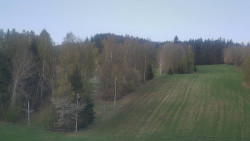 Dojezd hlavní sjezdovky
